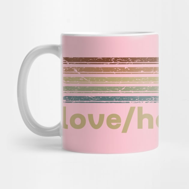 Love/Hate Cassette Stripes by casetifymask